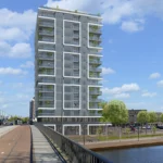 Terras aan de Schie