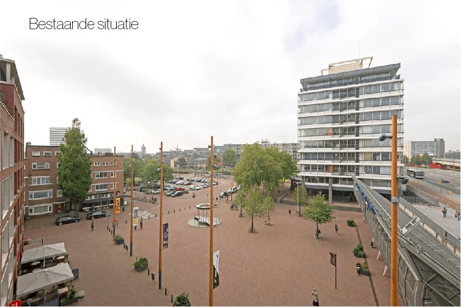 Terras aan de Schie